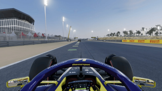 Screenshot from F1 25 showing HUD elements switched off
