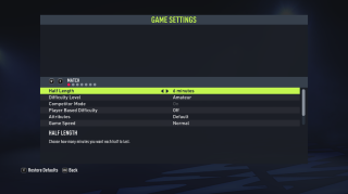 FIFA 22 Accessibility Resources For PC - An Official EA Site