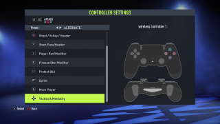 FIFA 22 Customise Controls Settings For PS4 - An Official EA Site