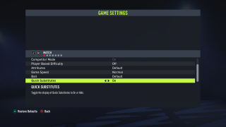 FIFA 23: How to use the player-based difficulty correctly