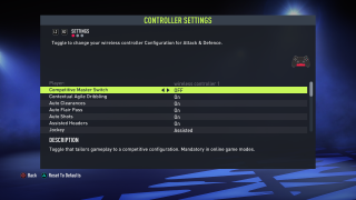 FIFA 22 Customise Controls Settings For PS4 - An Official EA Site