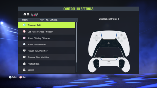 FIFA 22 Customise Controls Settings For PS5 - An Official EA Site