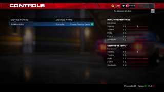 This image shows the Controls menu and settings listed below.