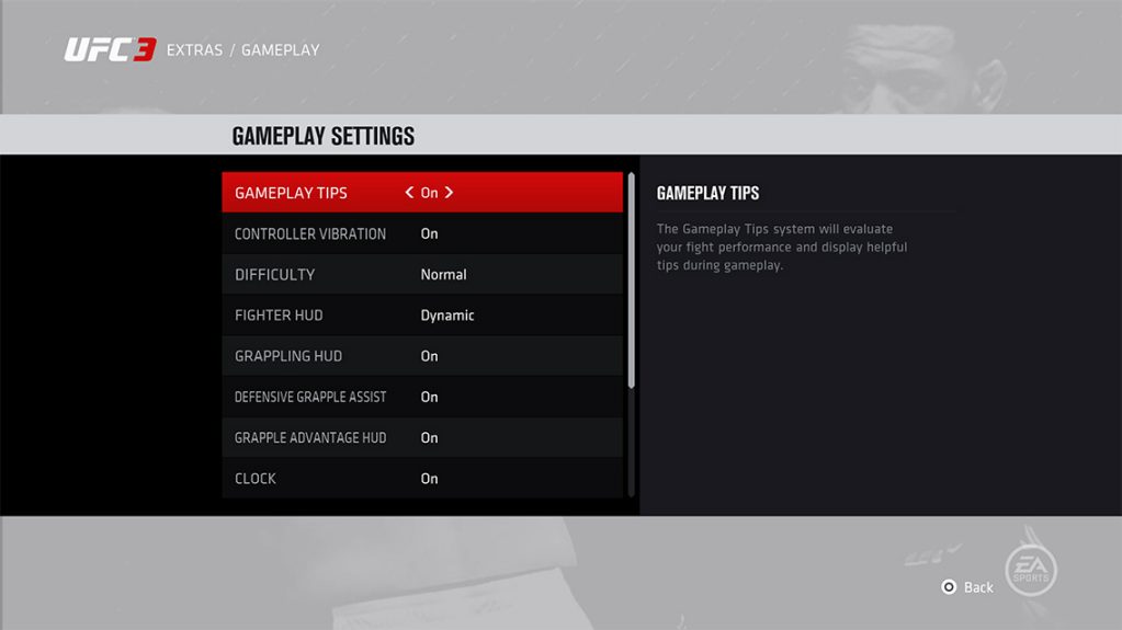 EA Sports UFC 3 Accessibility Features For PS4 - An Official EA Site