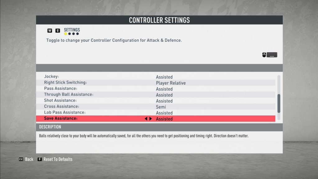 FIFA 20 Controller Settings For PC - An Official EA Site