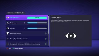 FIFA 21  Accessibility Options – GameAccess