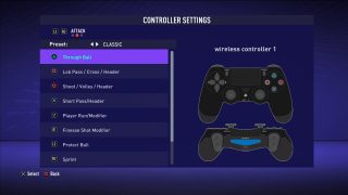 FIFA 21 Controller Settings For PS4 - An Official EA Site