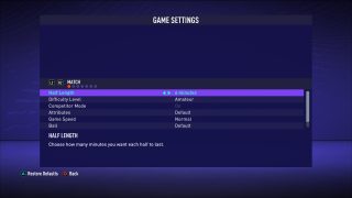 Ps4 game hot sale settings