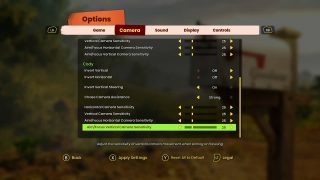 This image shows the camera options available below.