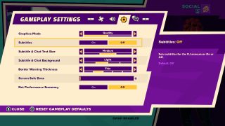 Knockout City Gameplay Settings for Xbox One - An Official EA Site