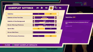 Knockout City Gameplay Settings for Xbox One - An Official EA Site