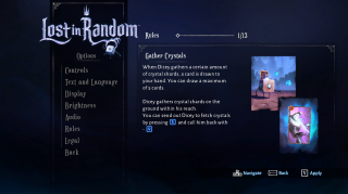 This image shows the Rules menu. 