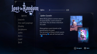 This image shows the Rules menu.