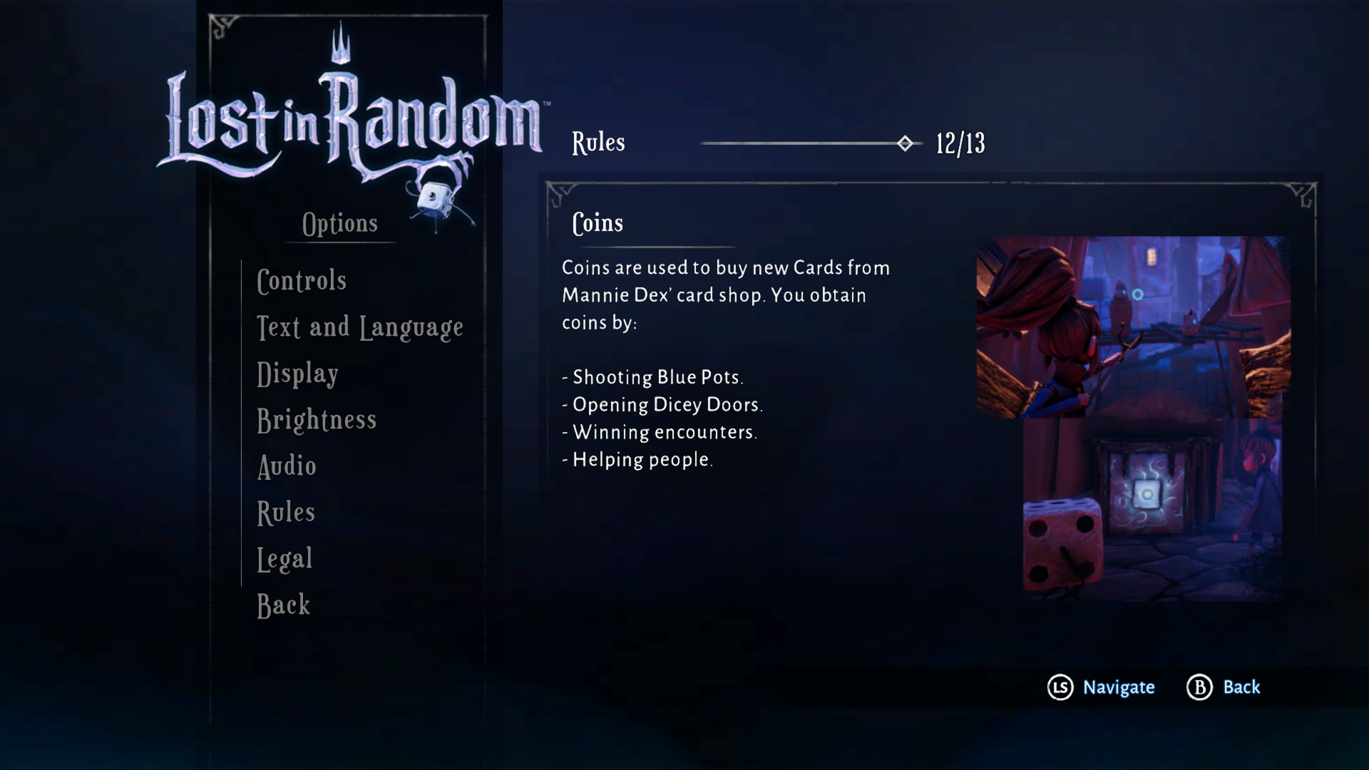 Lost In Random Rules Settings For Xbox One- An Official EA Site