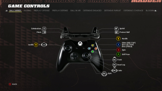 This image shows an image of the Ball Carrier game controls.