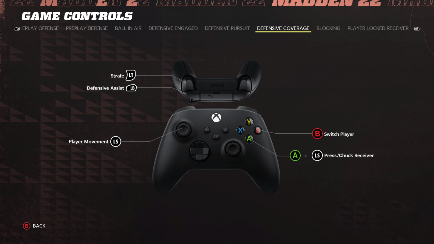 Madden NFL 22 Controls Settings For Xbox Series X An Official EA Site