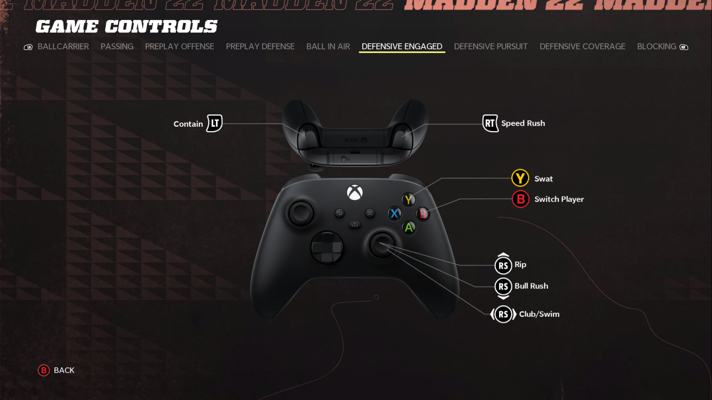 Madden NFL 22 Controls Settings For Xbox Series X An Official EA Site