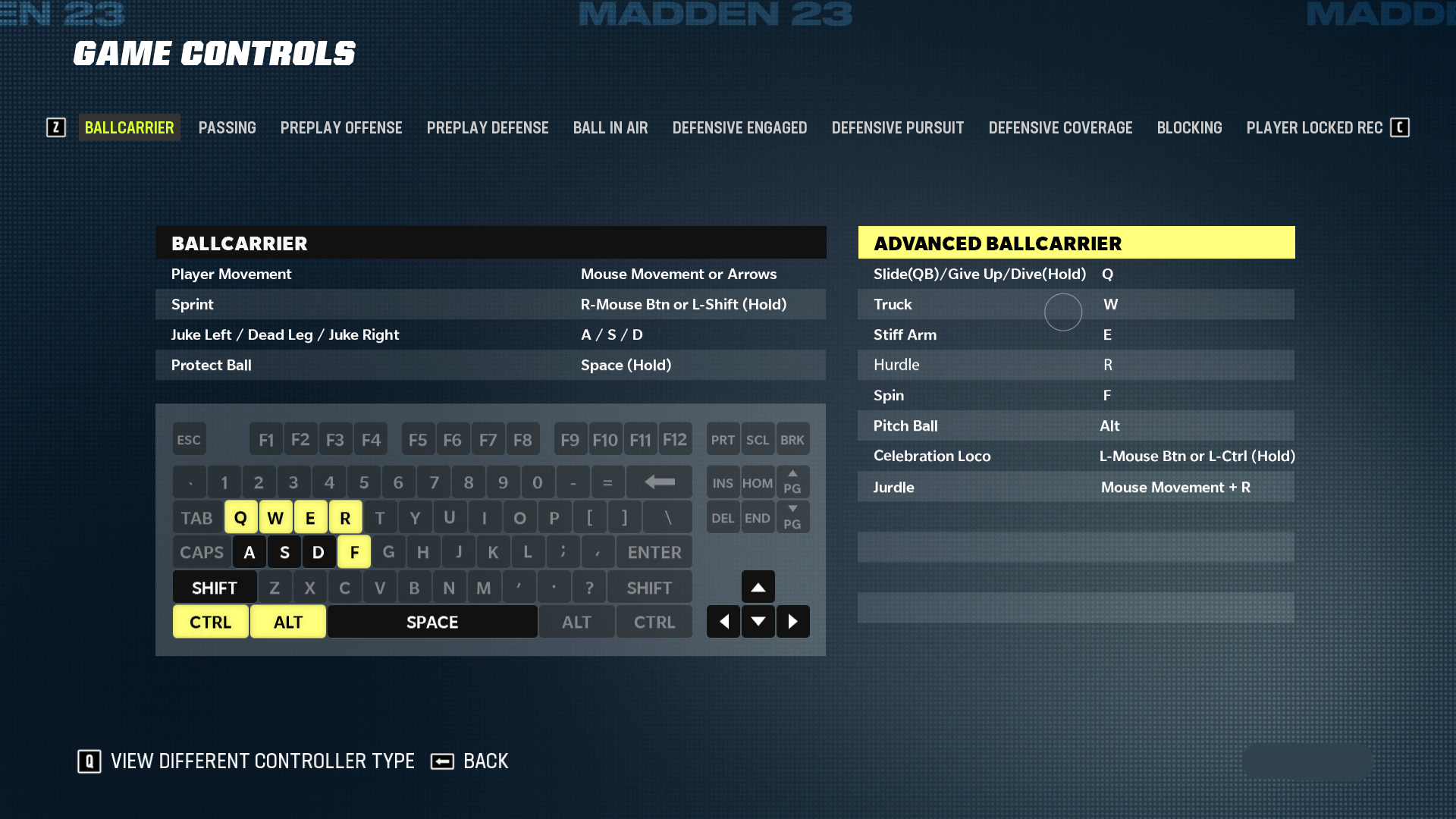 Madden NFL 23 Controls Settings For PC - An Official EA Site