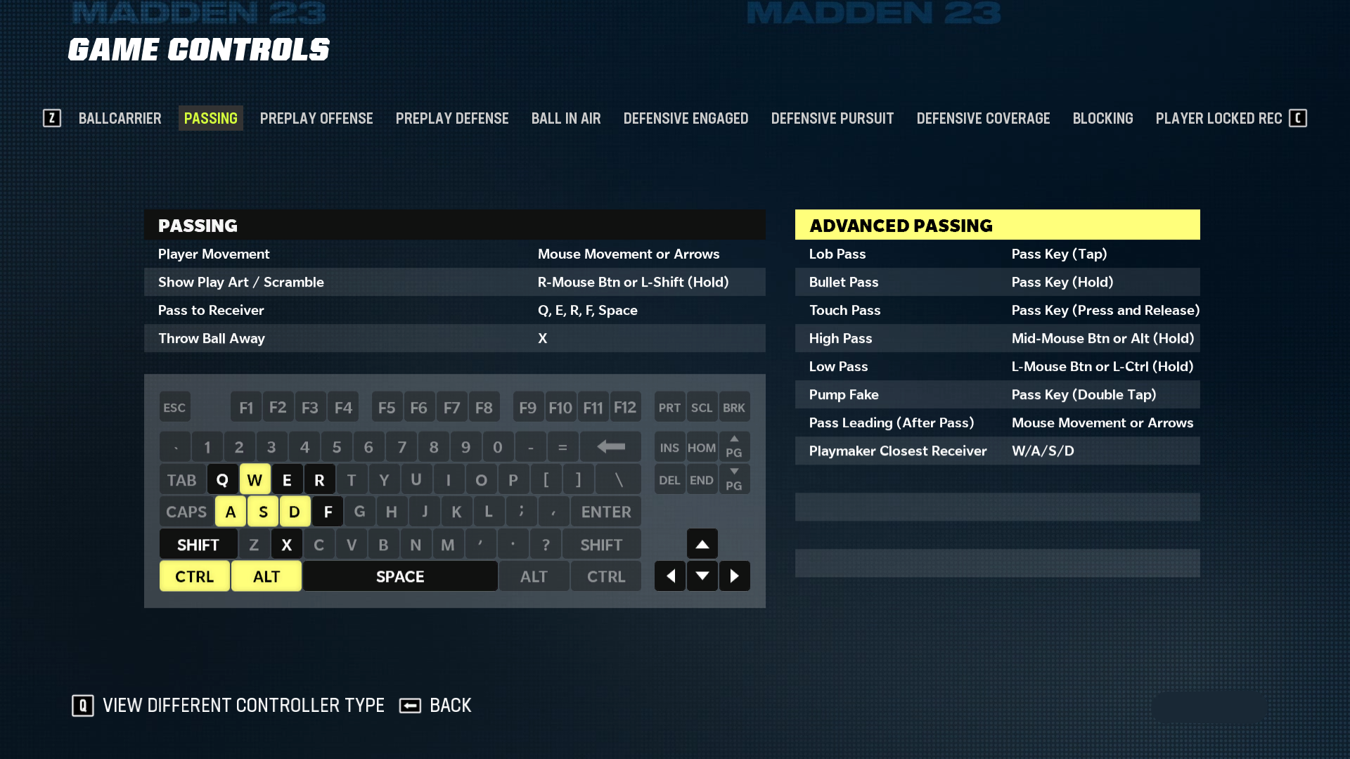 Madden NFL 23 Controls Settings For PC An Official EA Site