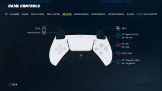 Madden NFL 23 Controls Settings For PS5 - An Official EA Site