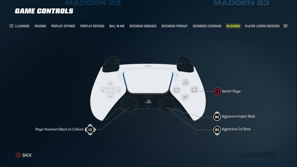 Madden NFL 23 Controls Settings For PS5 An Official EA Site