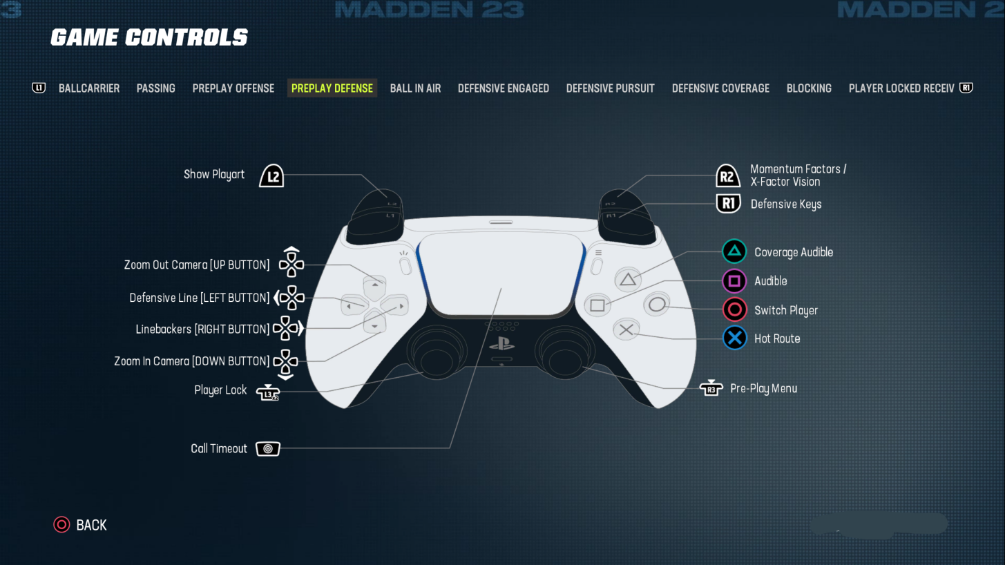 Madden NFL 23 Controls Settings For PS5 An Official EA Site