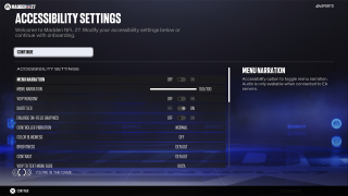 Accessibility Settings