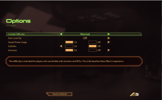 This image shows all the options available in the gameplay menu.