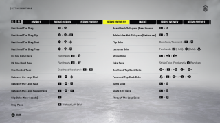 This is a picture of the Offense Controls.