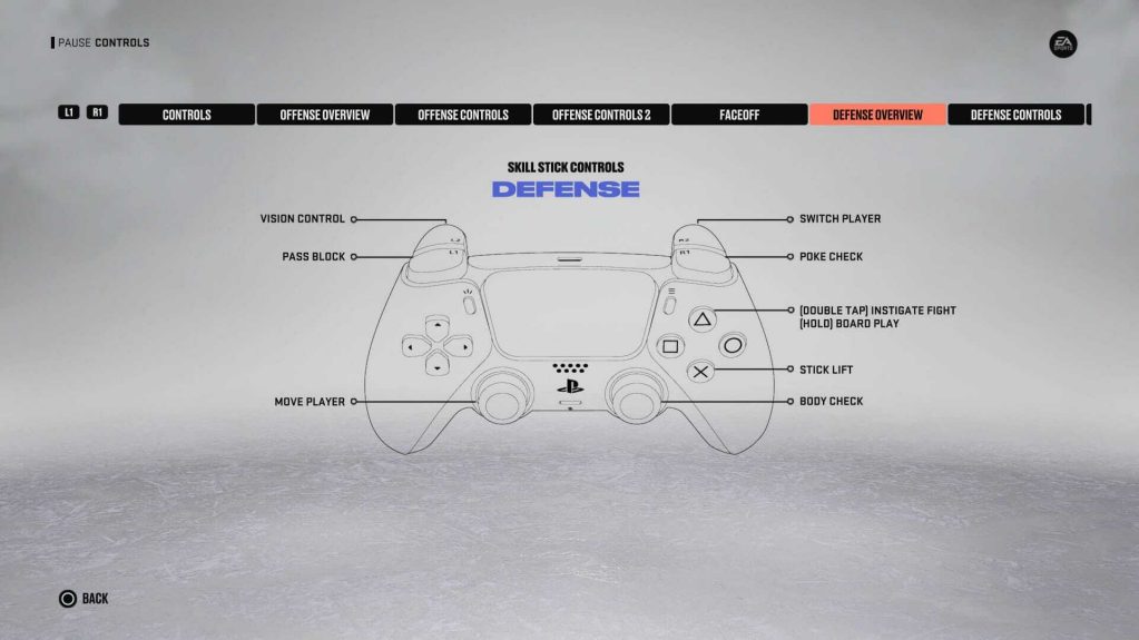 NHL 23 Control Settings for PS5 An Official EA Site