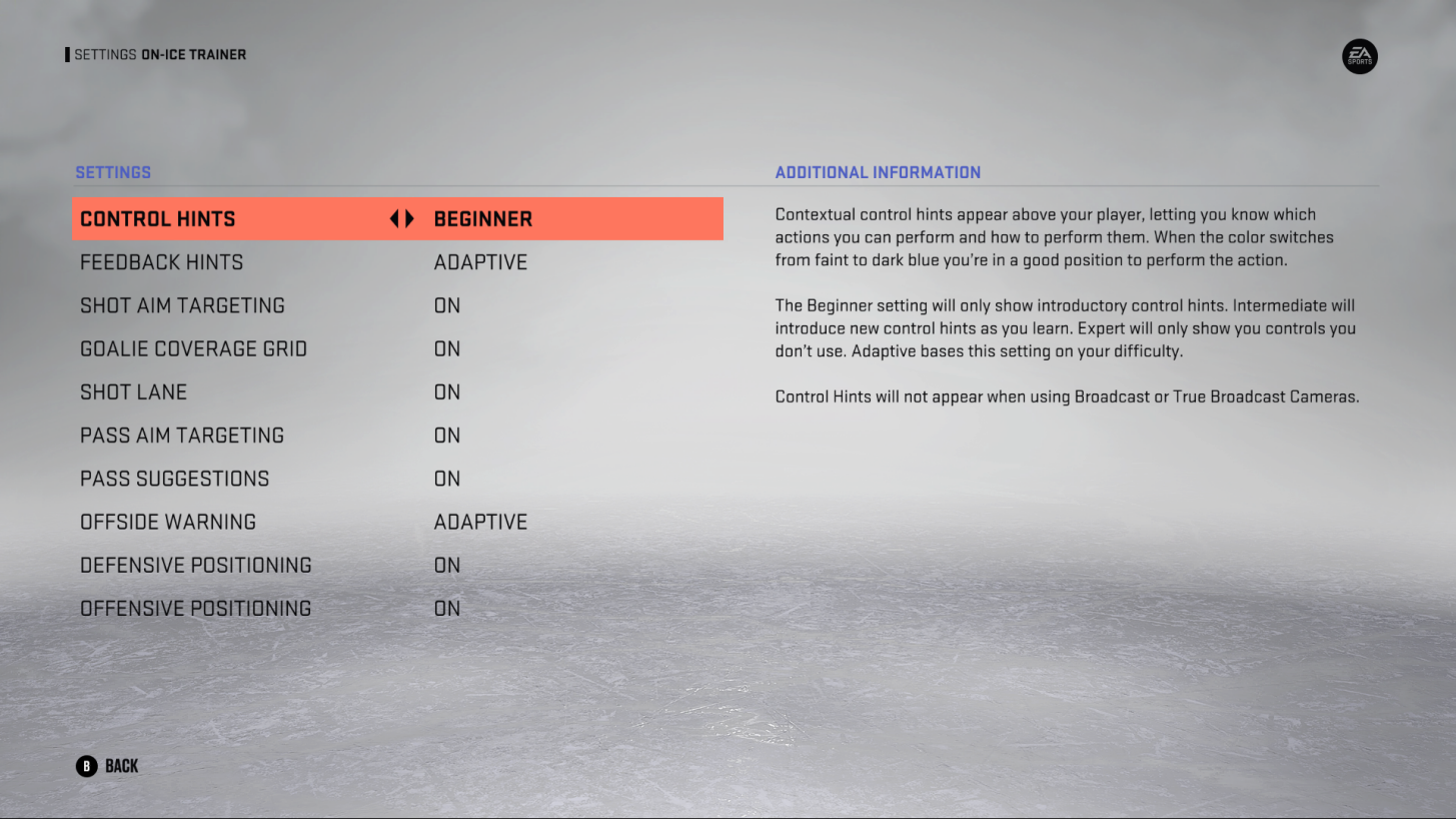 NHL 23 On Ice Trainer For Xbox One An Official EA Site