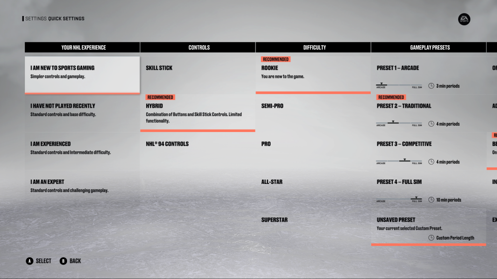 Nhl 23 Quick Settings For Xbox Series X An Official Ea Site 4974