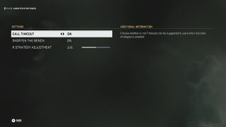 In Game screenshot Assisted Strategies