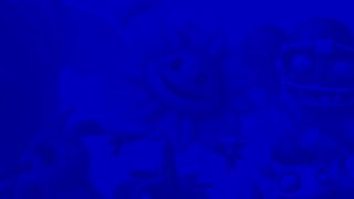 The image appears to feature characters from the game "Plants vs. Zombies," with a blue overlay.