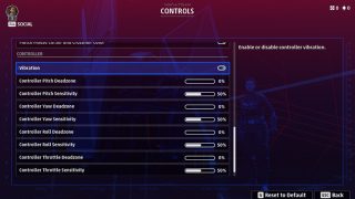 This is a picture of all the Vehicle controls you can edit on your Keyboard or Xbox controller.