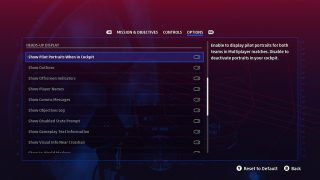 This is a picture of the Gameplay settings menu.
