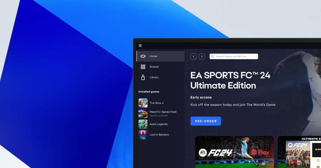 Faça o download do EA app – A nova geração de jogos para PC