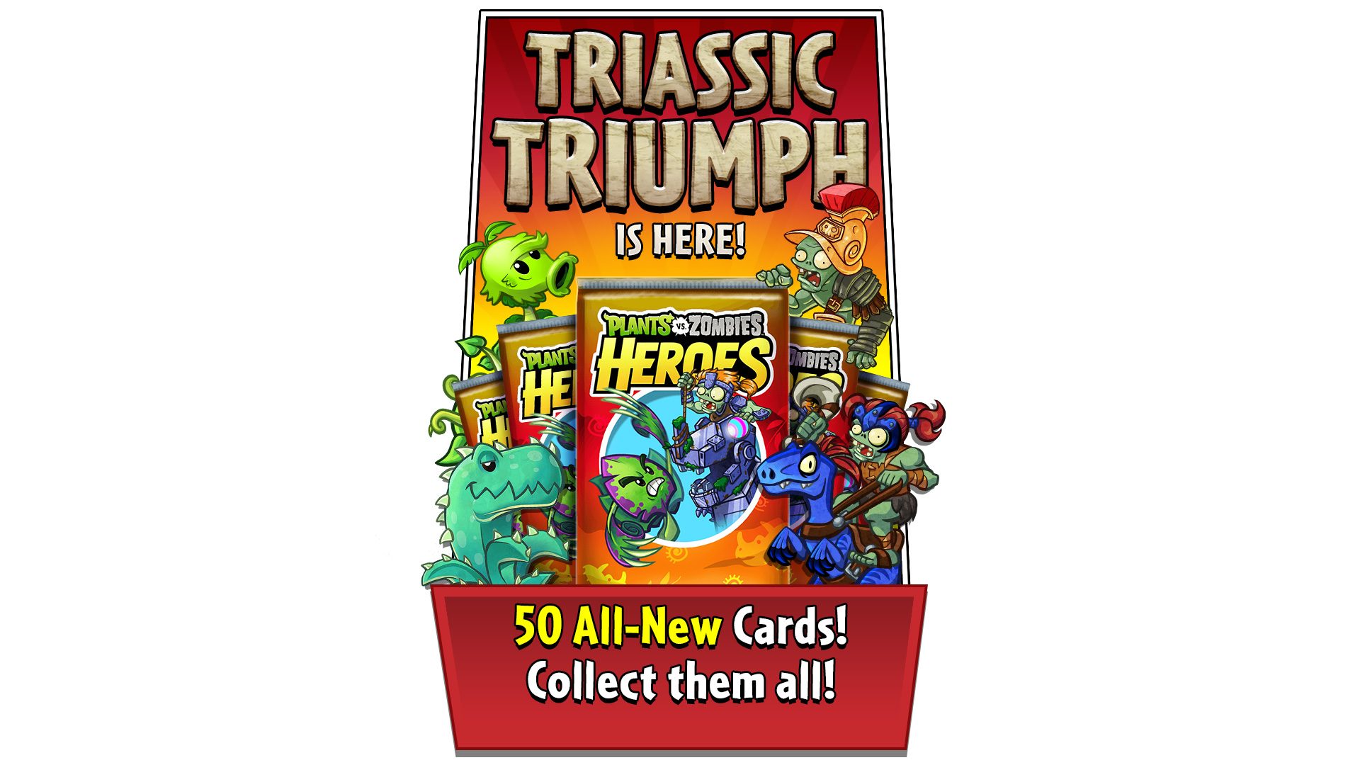 Triassic Triumph Arrives in Plants vs. Zombies Heroes