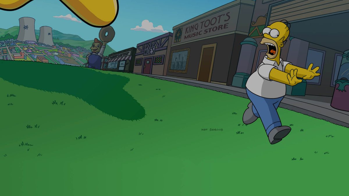 Simpsons: Out - sitio oficial de EA
