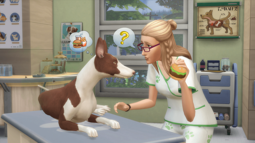 The Sims 4: Get to Work The Sims 4: Cats & Dogs The Sims FreePlay