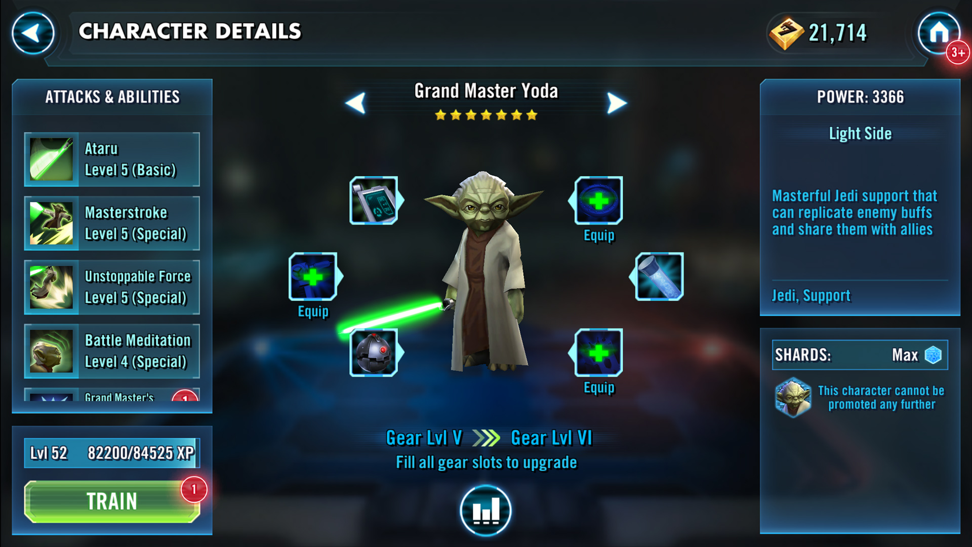 Desbloqueie o Grande Mestre Yoda em um novo evento