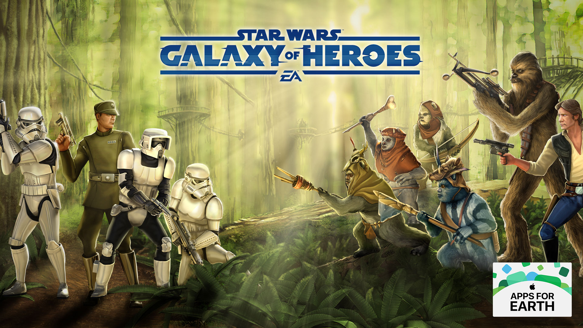 Star Wars Galactic Heroes-D' ENDOR Adventure 