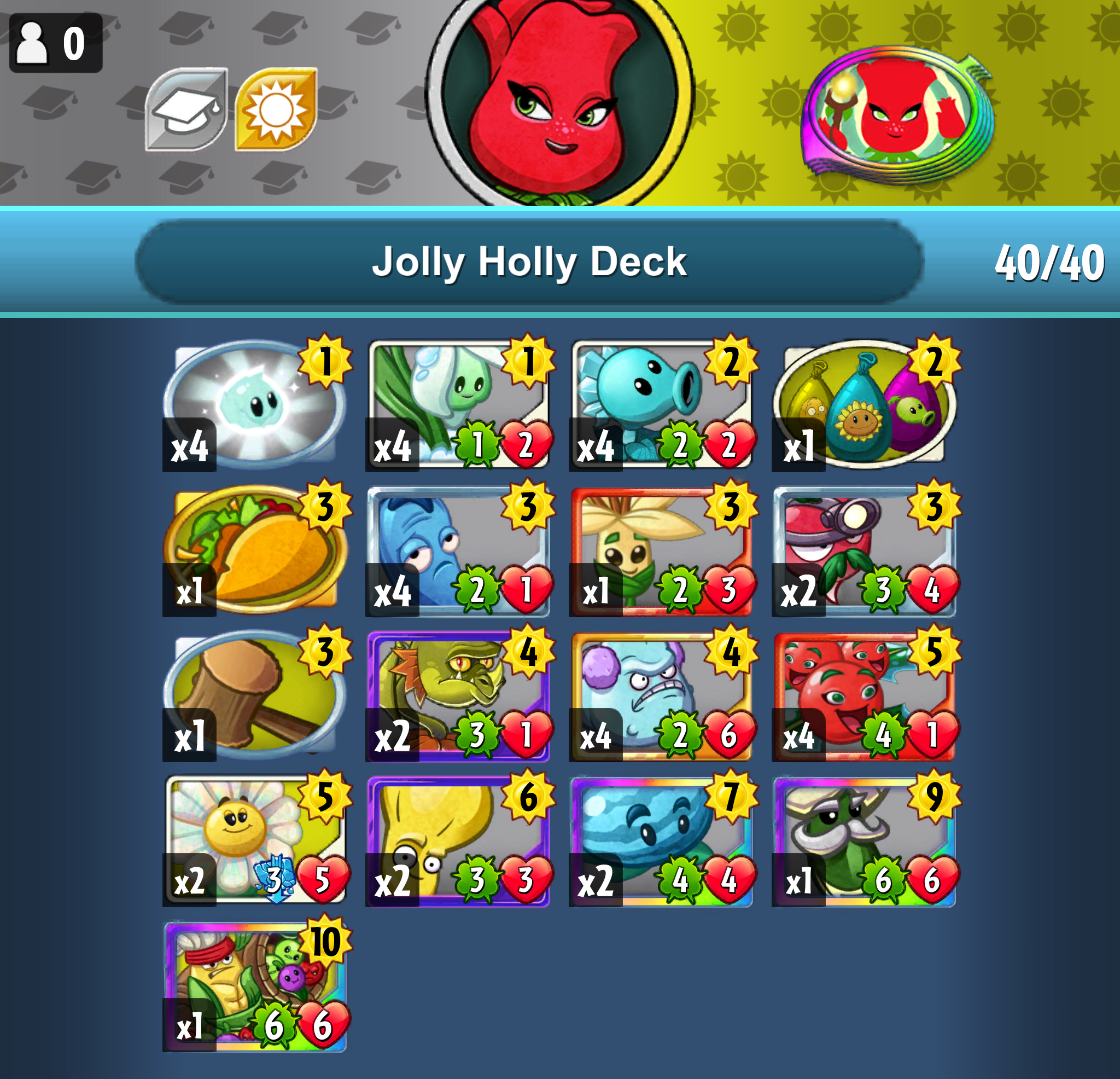 plants vs zombies heroes decks 2018