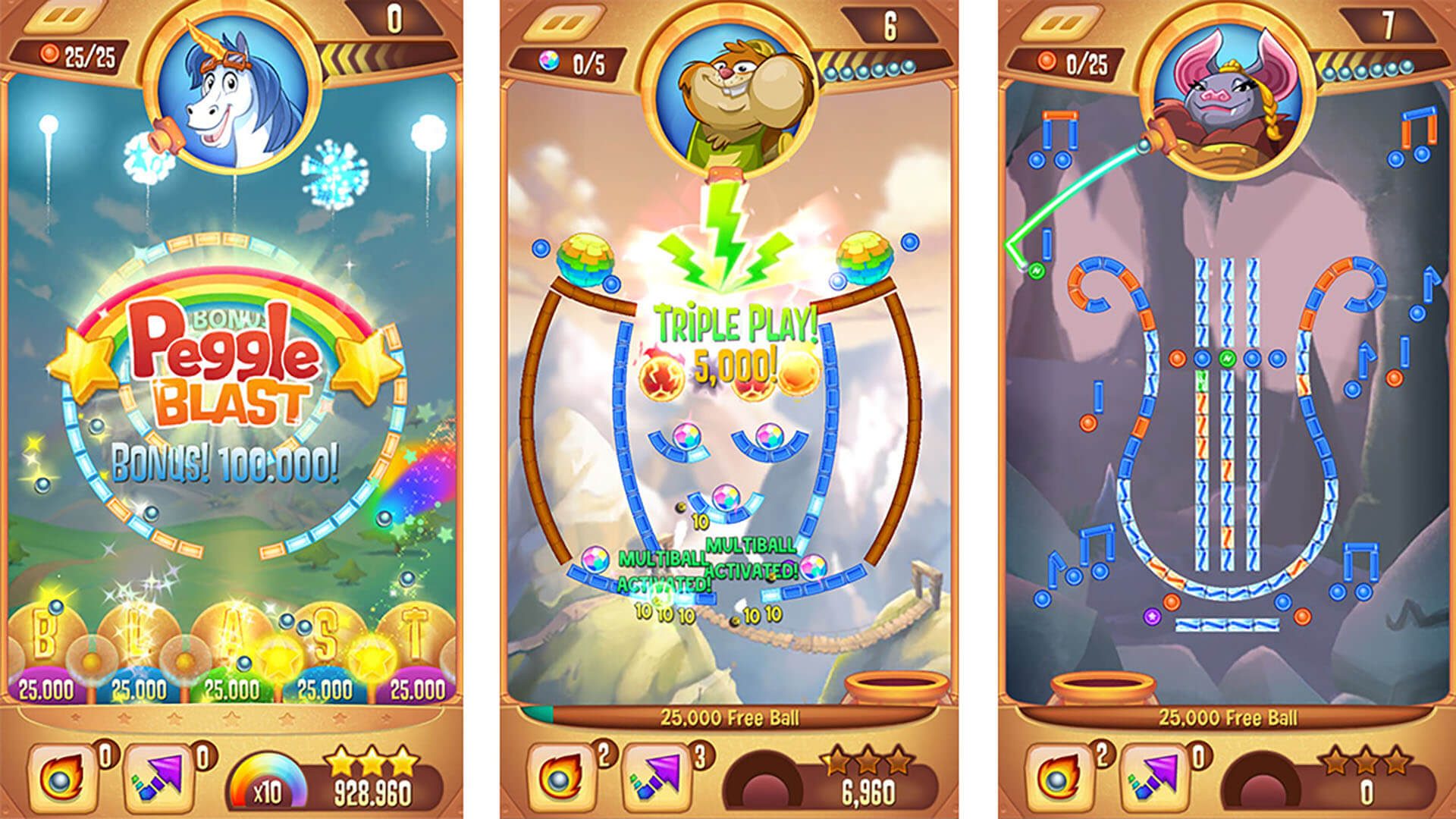 Peggle Blast Free Mobile Game EA Official Site