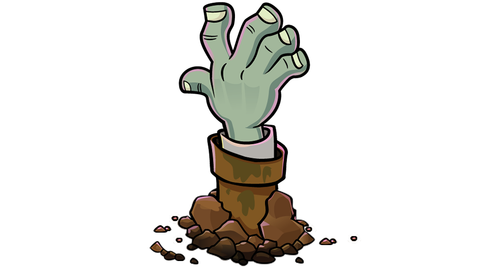 Zombie Hand reaching out
