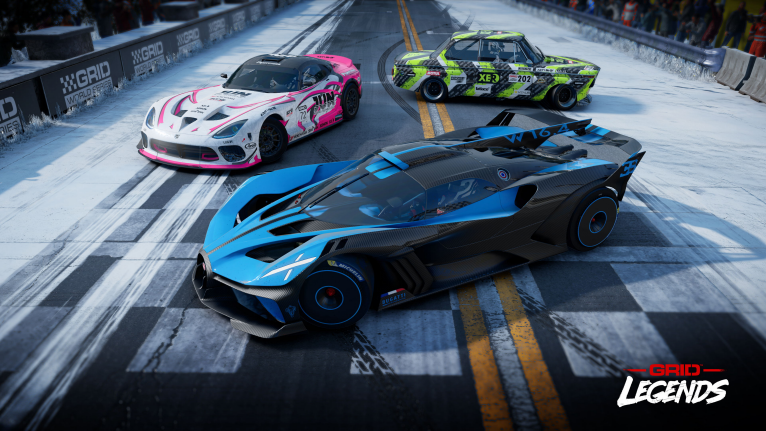 Central da lista de carros do GRID™ Legends: Carros e Classes