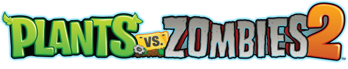「Plants vs.Zombies 2」ロゴ