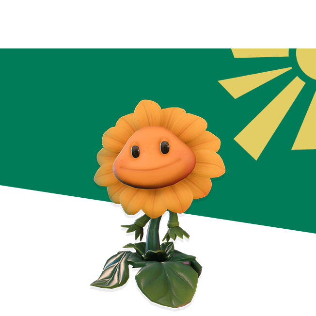 Peashooter Sunflower Plants Vs Zombies Characters