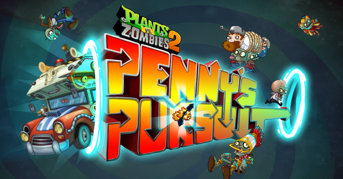 Сегодня выходит обновление «Погоня Пенни» для игры Plants vs. Zombies™ 2