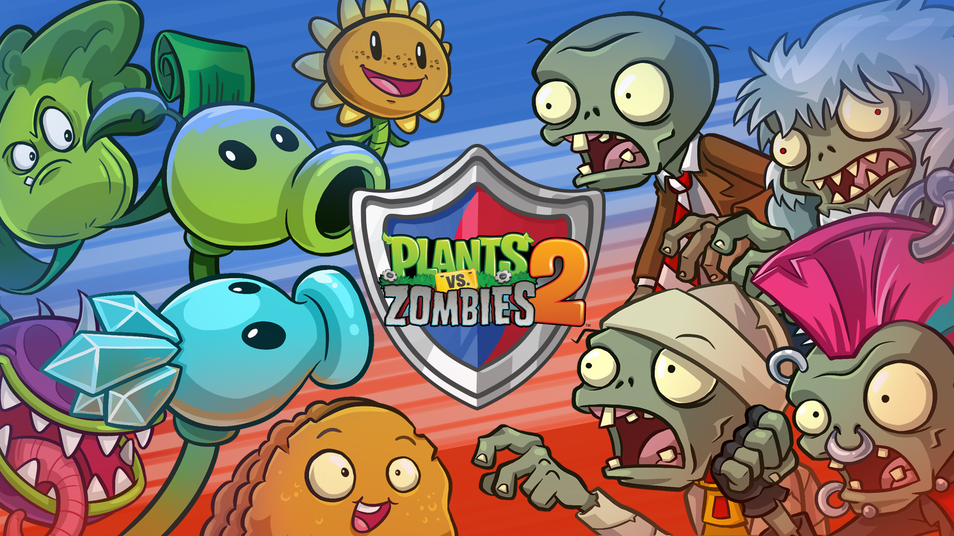 plant vs zombie 2